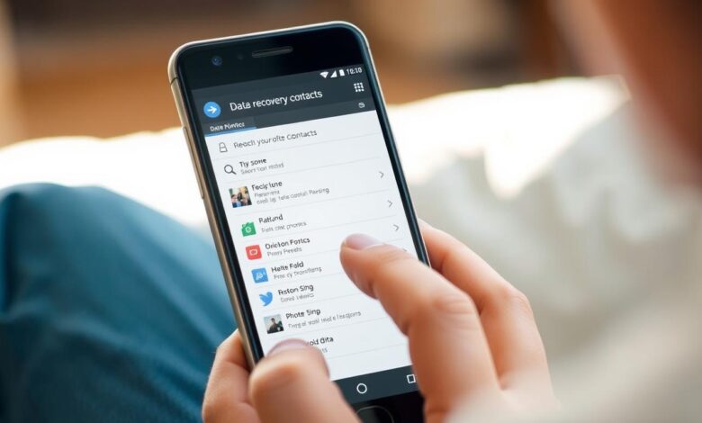 recovery foto kontak android